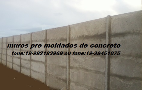 muros de concreto